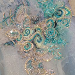 LITL Steel Blue (12-18mths / 18-3T Babydoll Style)