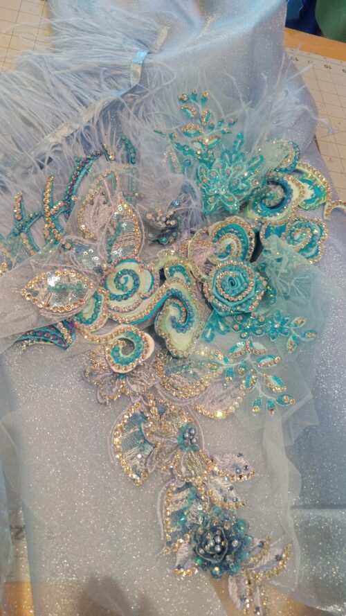 LITL Steel Blue (12-18mths / 18-3T Babydoll Style)